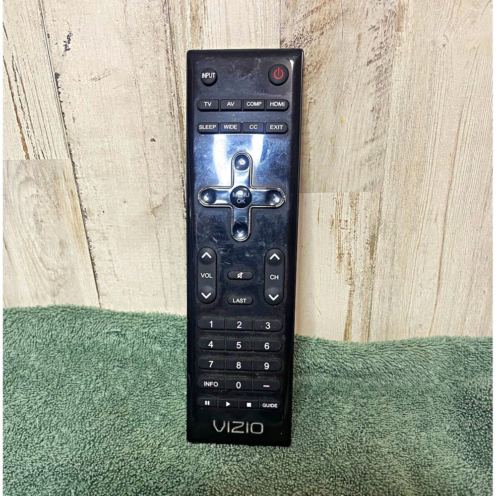 VIZIO Wireless TV Remote Control Black w/ VIZIO Logo Compatible For VIZIO